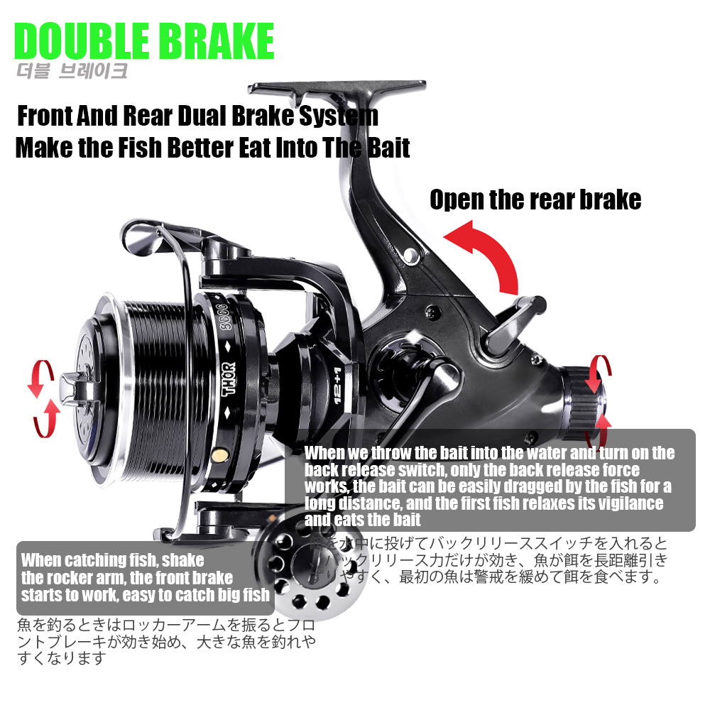 New Carp Fishing Reel Spinning - Reel Drag Knob review and price