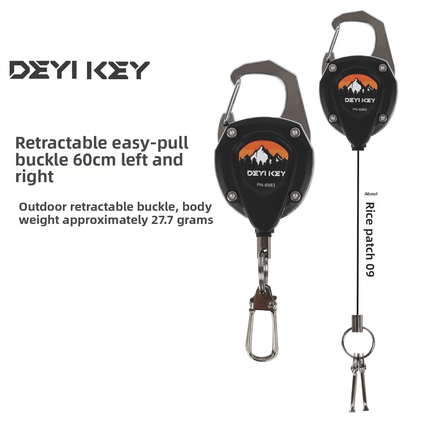 Retractable Keychain Heavy Dut - Fly Reel review and price