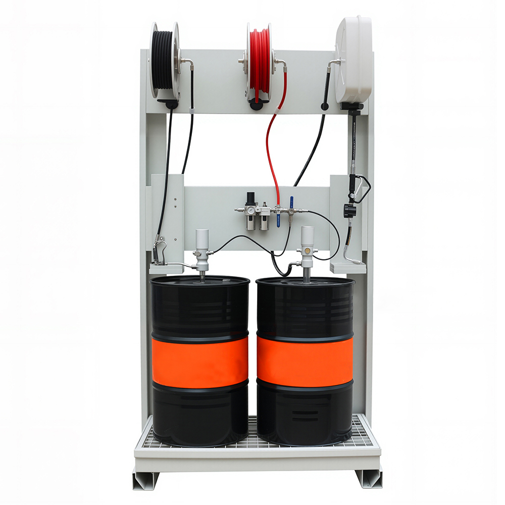Automatic Pneumatic Lube Drum  - Reel Grease review and price