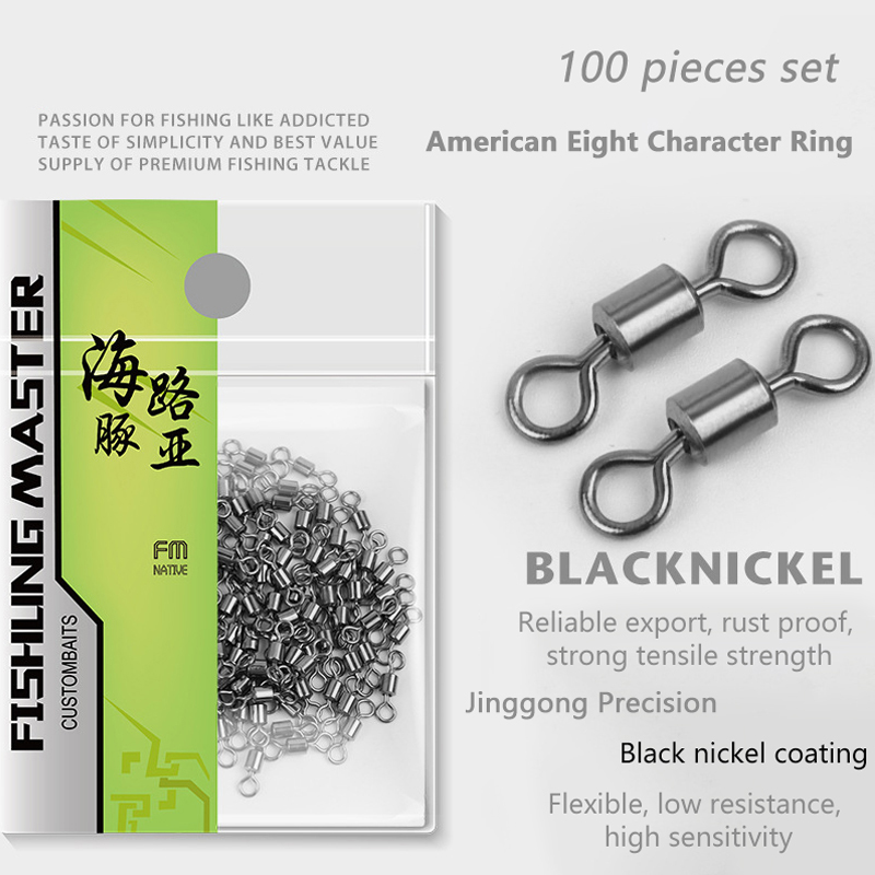 ★▲100Pcs Fishing Swivels Stain - Baitcasting Reel review and price