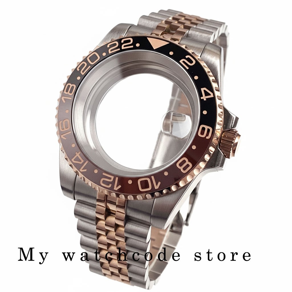 40mm Rootbeer Ceramic Bezel Sa - Reel Case review and price