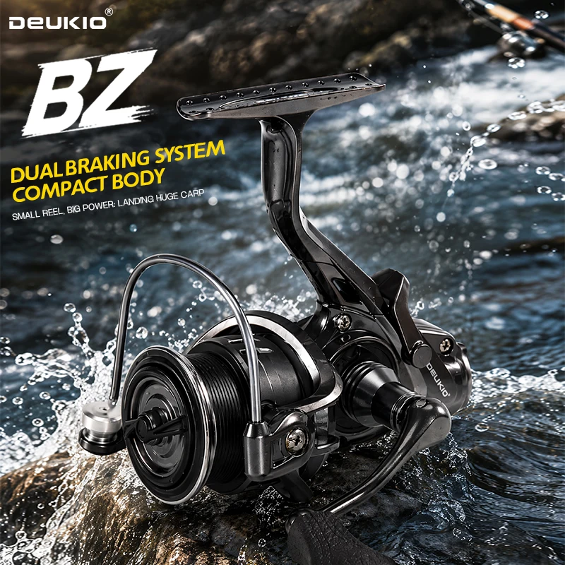 DEUKIO Mini Double Brake Desig - Ice Fishing Reel review and price